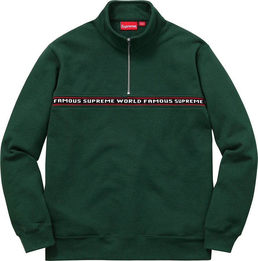 World Famous Half Zip Sweat view 2